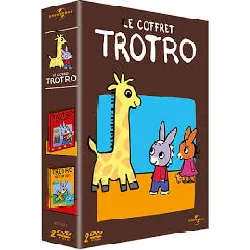 dvd le coffret trotro - trotro est rigolo + trotro fait son zoo