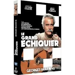 dvd le grand échiquier - georges brassens