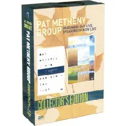 dvd pat metheny box - imaginary day / speaking of now - live - coffret 2 dvd