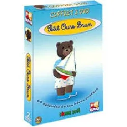 dvd petit ours brun - coffret 2 dvd