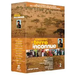 dvd rendez-vous en terre inconnue - coffret 10 dvd