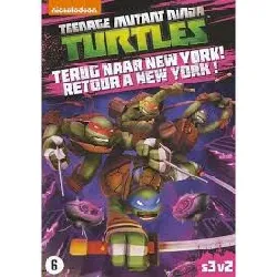 dvd tmnt: terug naar new york/retour a new york - bil