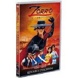 dvd zorro, les chroniques - vol. 1 : retour à la hacienda