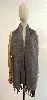 echarpe classique eric bompard en cachemire gris