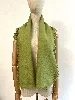 echarpe eric bompard en cachemire vert