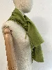 echarpe eric bompard en cachemire vert