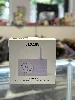 enceinte bluetooth et radio en gomme violet