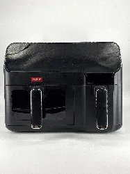 friteuse sans huile bodum double compartiment 3,2l et 5,1l 2700 w noir