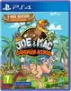 jeu ps4 new joe &amp; mac : caveman ninja - t - rex edition
