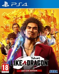 jeu ps4 yakuza: like a dragon - day ichi steelbook edition