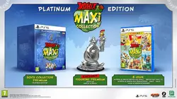 jeu ps5 asterix maxi collection platinum edition (inclus l'integral des jeux + figurine