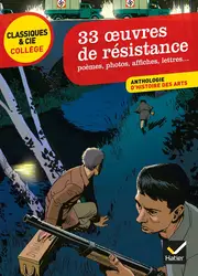 livre 33 oeuvres de résistance - poèmes, photos, affiches, lettres ..