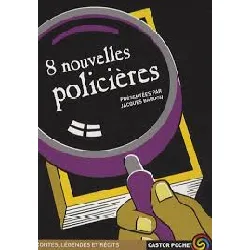 livre 8 nouvelles policieres baudou jacques