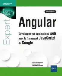 livre angular : développez vos applications web avec le framework javascript de google