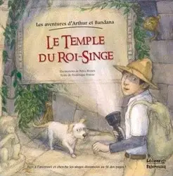 livre arthur l'explorateur - le temple du roi - singe