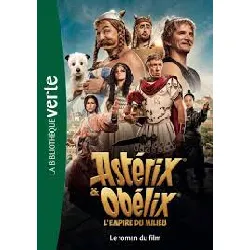 livre astérix & obélix - l'empire du milieu - le roman du film