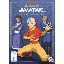 livre avatar, le dernier maître de l'air - 1 : l'eau - t01 - anime comics