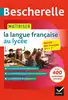 livre bescherelle : maîtriser la langue française au lycée - 2nde et 1ère ; spécial bac français