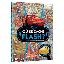 livre cars - où se cache flash ? - cherche et trouve - disney pixar