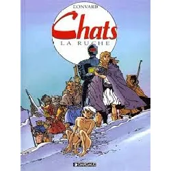 livre chats tome 3 : la ruche