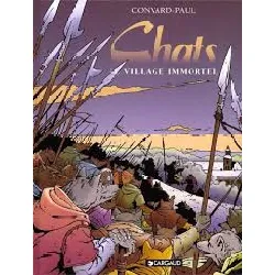 livre chats ! tome 4 - le village immortel