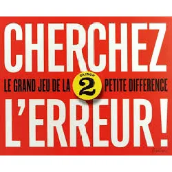 livre cherchez l erreur 2