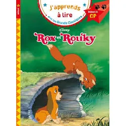 livre disney - rox et rouky, cp niveau 1 isabelle albertin