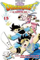livre dragon quest -  - la quête de daï tome 15