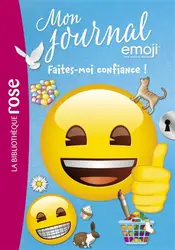 livre emoji, mon journal tome 12 : faîtes - moi confiance !