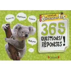 livre ephéméride 365 questions - réponses