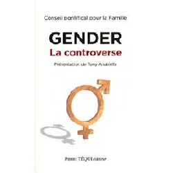 livre gender - la controverse - la controverse (conseil pontifical pour la famille conseil pontifical pour la famille