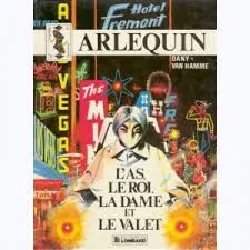 livre l'as le roi la dame et le valet - "une histoire du journal ""tintin""arlequin tome 2 "