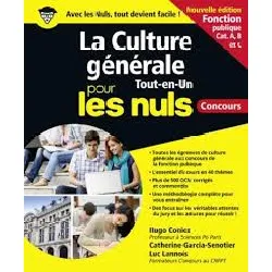 livre la culture générale tout en un pour les nuls concours - fonction publique ne