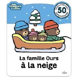 livre la famille ours à la neige