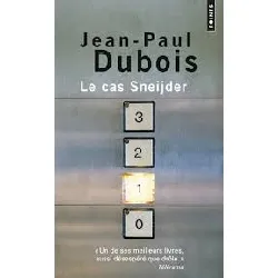 livre le cas sneijder jean-paul dubois