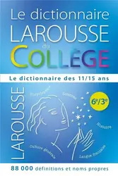 livre le dictionnaire larousse du collège