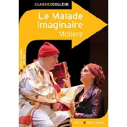 livre le malade imaginaire de molière
