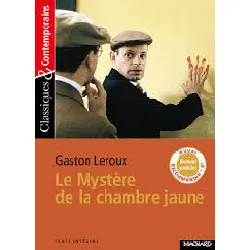 livre le mystere de la chambre jaune - classiques et contemporains