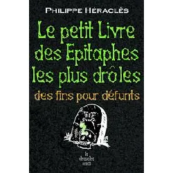 livre le petit des épitaphes les plus drôles