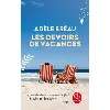 livre les devoirs de vacances