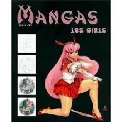 livre les manga girls, dessiner pas à pas
