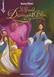livre les miroirs du palais t.3 - le diamant bleu de louis xiv