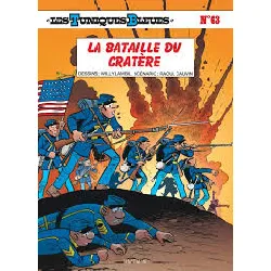 livre les tuniques bleues - tome 63 - la bataille du cratère