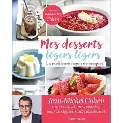 livre mes desserts légers légers
