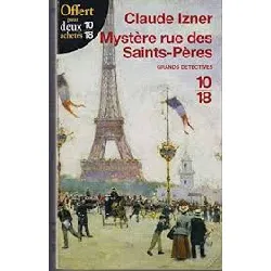livre mystere rue des saints peres