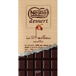 livre nestlé dessert - les 170 meilleures recettes