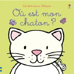livre où est mon chaton ? les tout-doux usborne