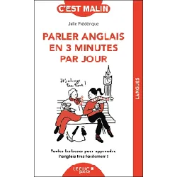 livre parler anglais en 3 minutes par jour, c'est malin