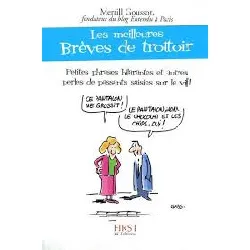 livre petit de - les meilleures brèves de trottoir !