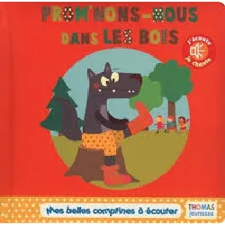 livre prom'nons-nous dans les bois marie delhoste, isabelle jacque